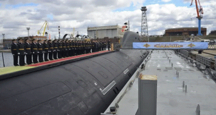 Tàu ngầm hạt nhân Kazan của Nga cập cảng La Habana - Cuba
