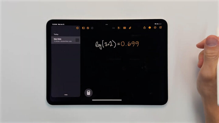 Trình diễn học toán trên iPad, app Máy tính của Apple cũng 'ra gì đấy'789BET