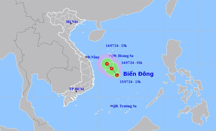 Xuất hiện vùng áp thấp trên Biển Đông, có thể mạnh lên thành áp thấp nhiệt đới-đá gà 789bet agency